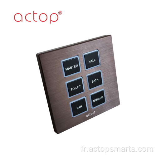 contrôleur de température thermostat tactile intelligent